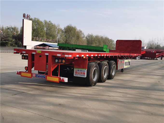 平板運輸半掛車